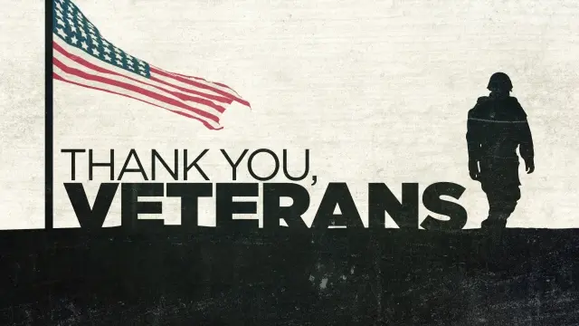 Thank you, veterans